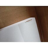 vidaXL Hoofdbordkast met LED-verlichting 100x16,5x103,5 cm wit