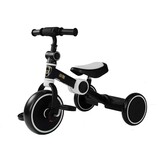 Driewieler loopfiets opvouwbaar – Zwart Wit