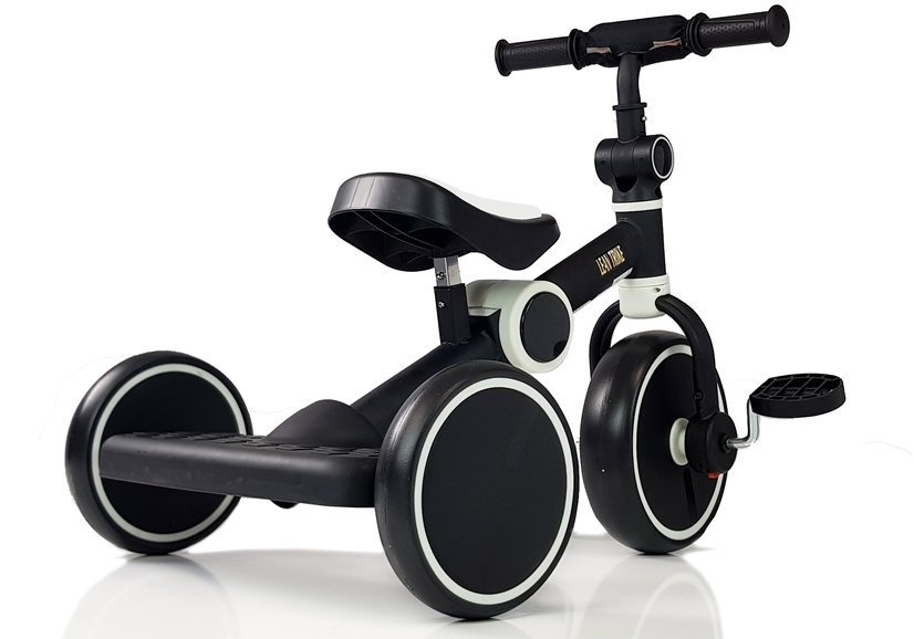 Driewieler loopfiets opvouwbaar – Zwart Wit