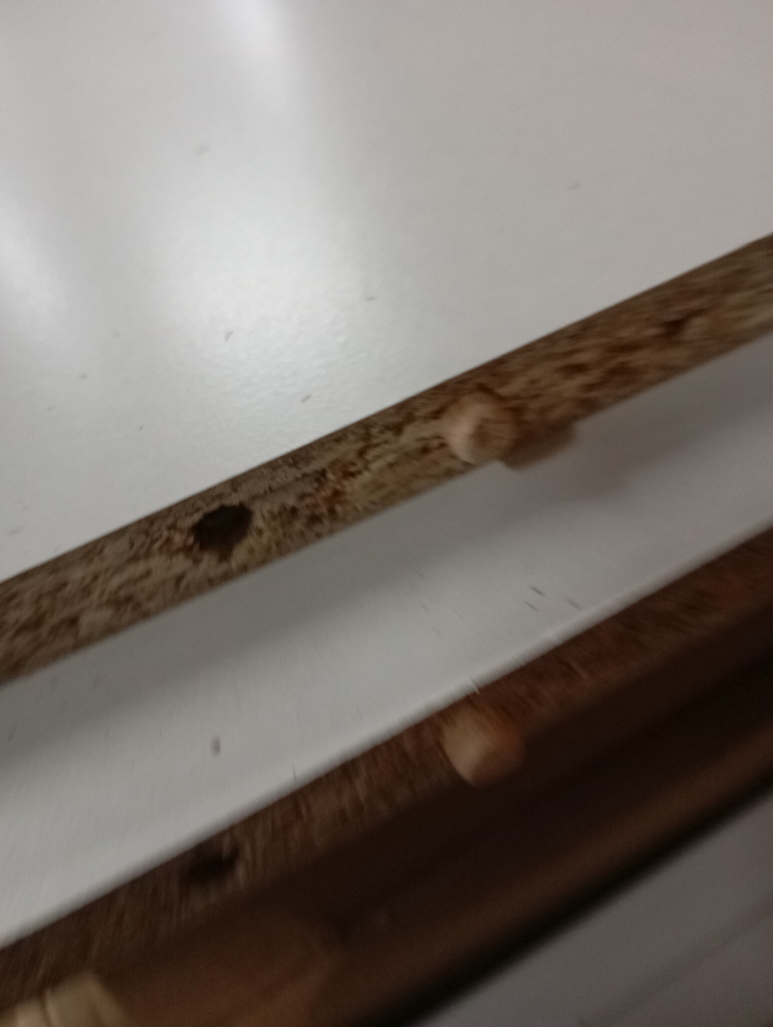 vidaXL Nachtkastjes 2 st bewerkt hout wit