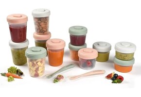 Babyvoeding Bewaarbakjes Set 12-delig - 54% Korting!
