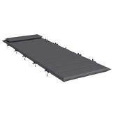 vidaXL Ligbedkussen 180x60x3 cm oxford stof antracietkleurig