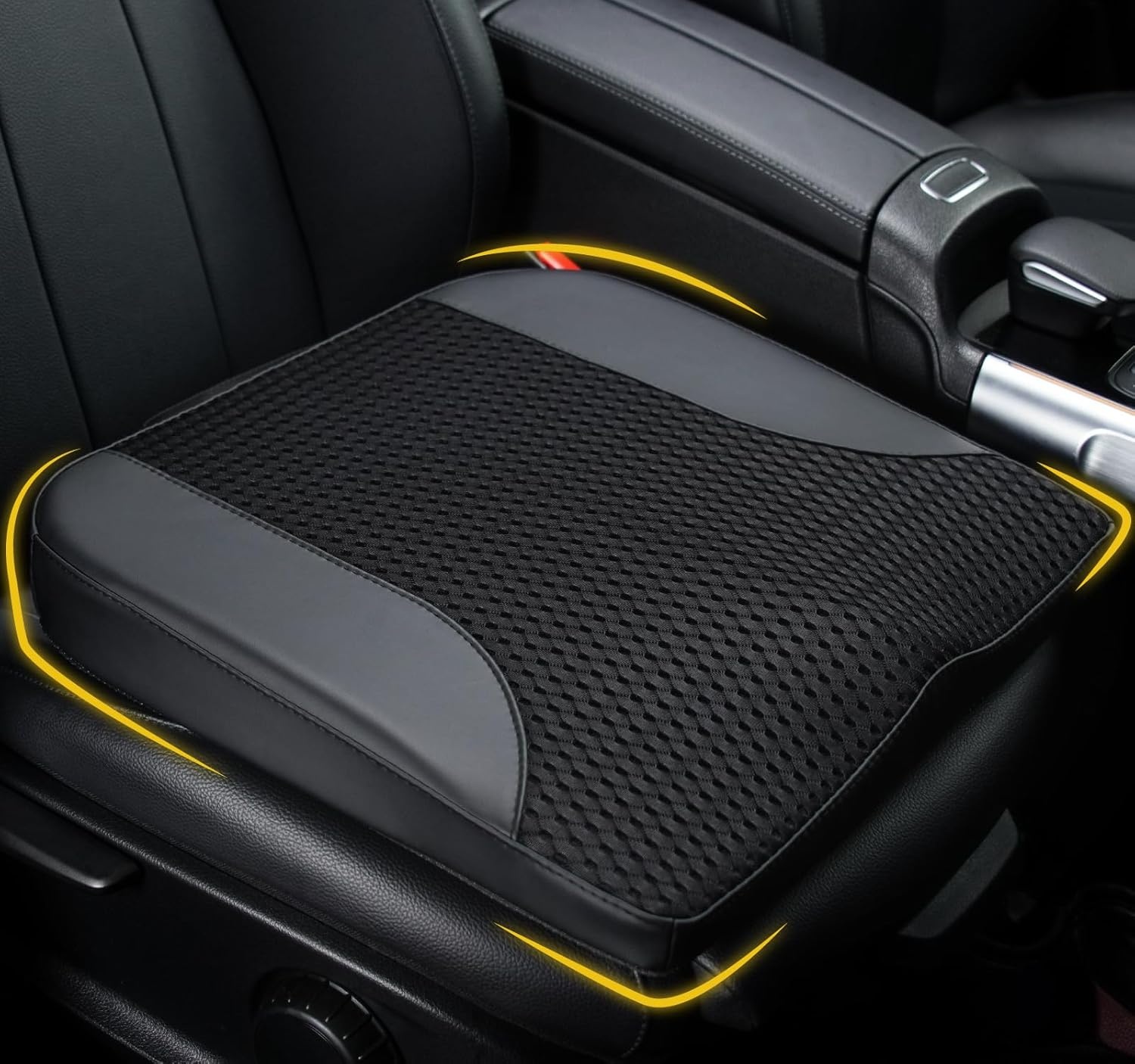 Ergonomisch Traagschuim Autostoelkussen - Ischias & Stuitpijn Verlichting - 56% Korting