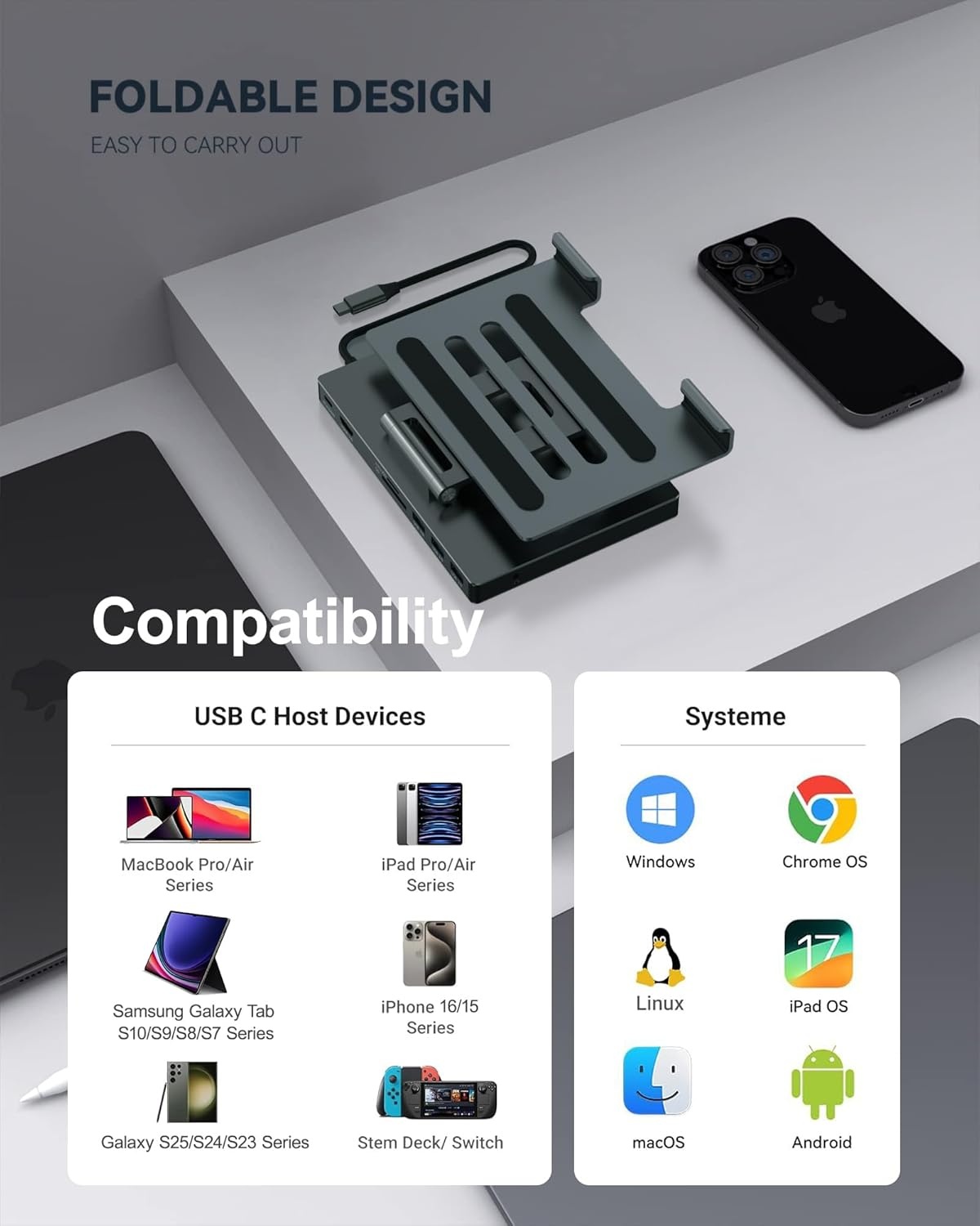 USB C Docking Station - 59% Korting