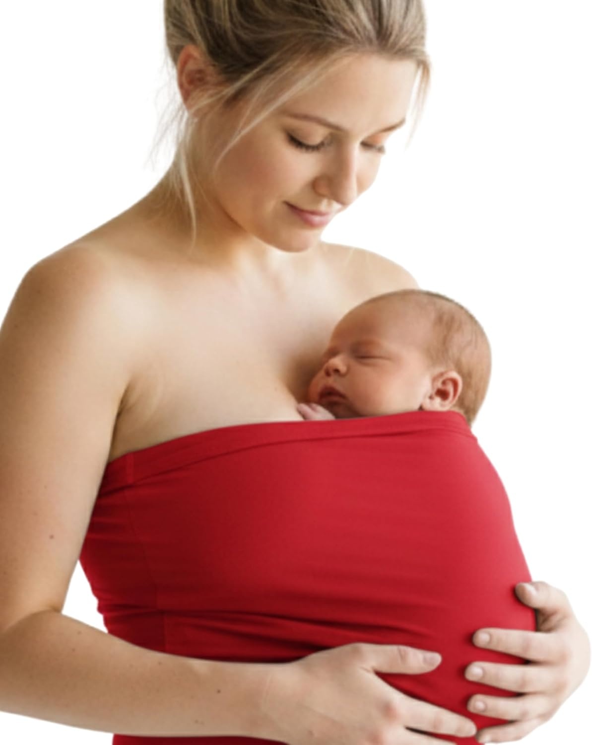 Huid-op-huid Baby Draagtop Rood XL - 57% Korting