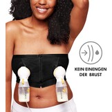 Handsfree Kolfbustier Zwart Maat M - 61% Korting