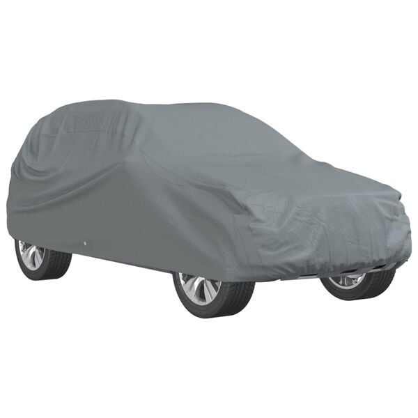 vidaXL Autohoes voor SUV XL nonwoven stof volledig grijs
