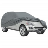 vidaXL Autohoes voor SUV XL nonwoven stof volledig grijs