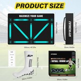 Voetbal Trainingsmat 90x60 cm - Verbeter Snelheid & Coördinatie met Kicktrainer