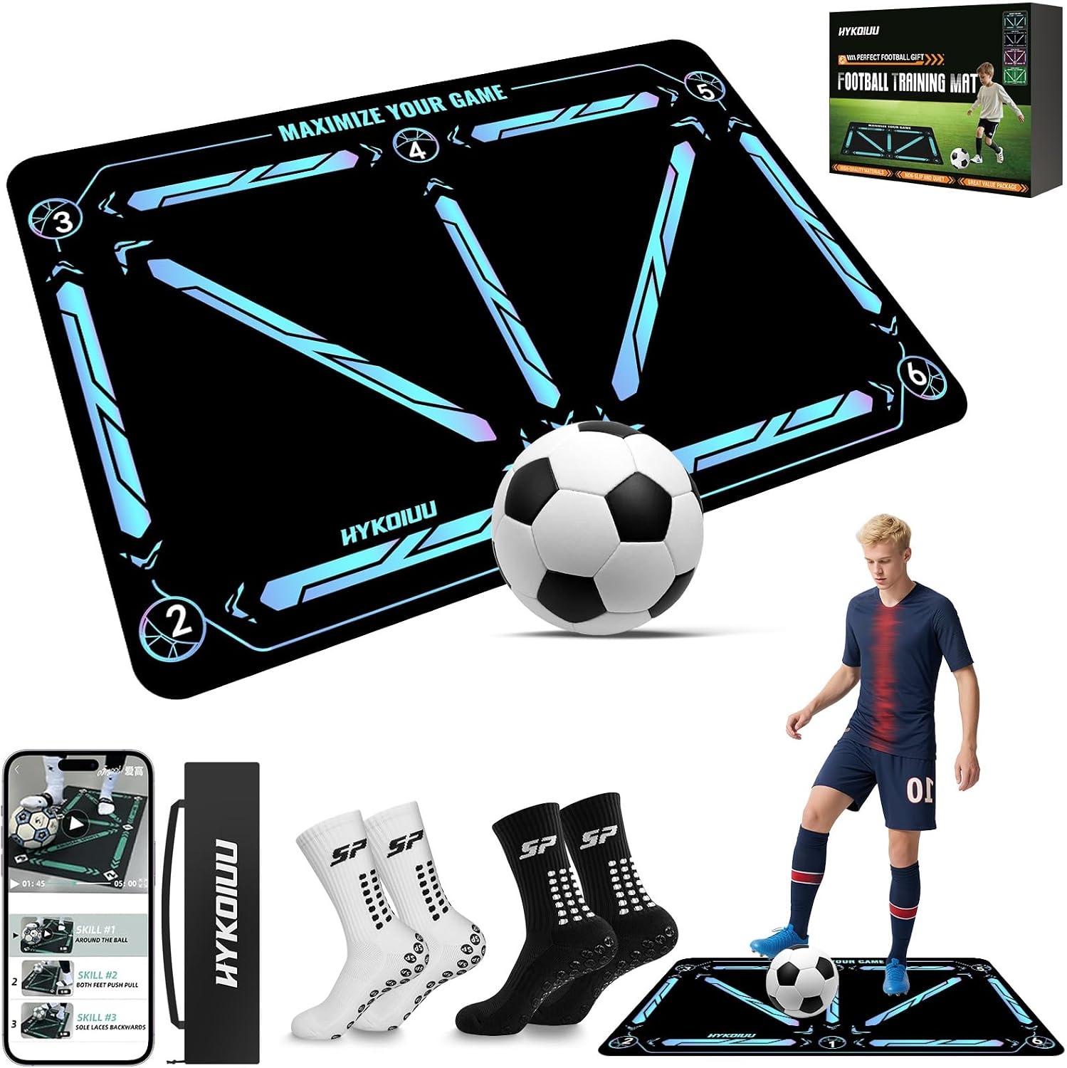 Voetbal Trainingsmat voor Kinderen - 60% Korting!