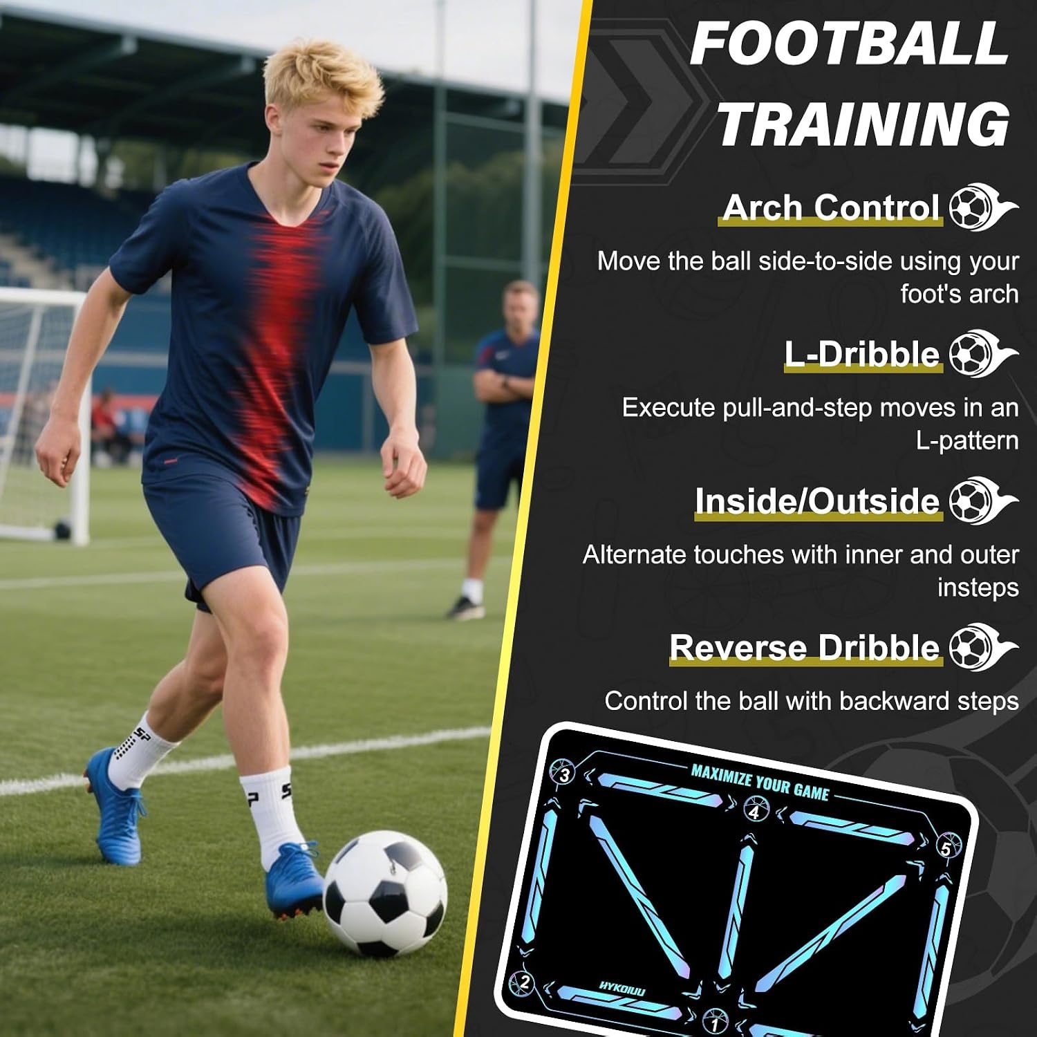Voetbal Trainingsmat voor Kinderen - 60% Korting!