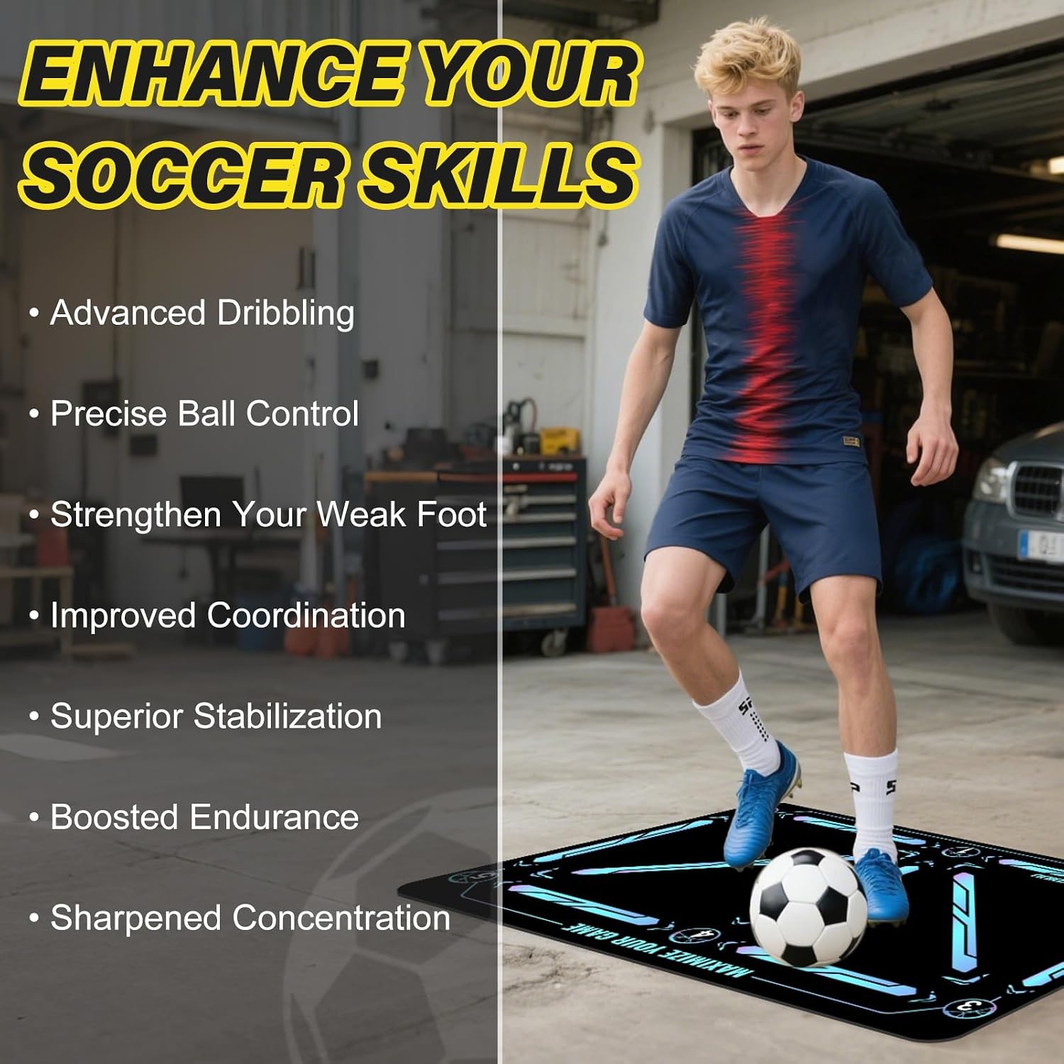 Voetbal Trainingsmat voor Kinderen - 60% Korting!
