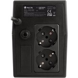 NGS FORTRESS1200V3 UPS Noodstroomvoorziening 800 VA - Zwart