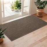 LEKEEPGO Deurmat Khaki 60 x 90 cm - Antislip en Wasbare Entree Mat