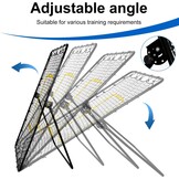 Volleybal Rebounder 210x120cm - Multicolor Trainingsnet met 5 Verstelbare Hoeken