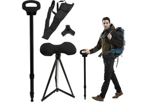 Wandelstok met Zitje 2-in-1 - 34% Korting!