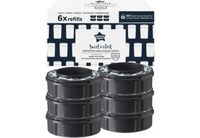 Luieremmer Navullingen Twist & Click (6 stuks) - 34% Korting!