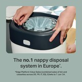 Tommee Tippee Twist and Click Advanced Luieremmer, navulcassettes, duurzaam geproduceerde antibacteriële GREENFILM, 6 stuks
