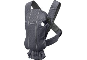 Baby Draagzak Mini Antraciet - 56% Korting