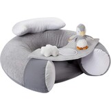 Nûby Sit-Me-Up Babyzitje - Opblaasbare vloerstoel met speeltafel - Pinguïn design