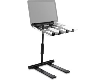 Pyle Verstelbare Laptopstandaard - Opvouwbaar en Ergonomisch - Zwart
