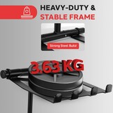 Pyle Verstelbare Laptopstandaard - Opvouwbaar en Ergonomisch - Zwart