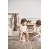 Zindelijkheidstrainingspotje Kind - Pastelroze/Wit - 58% Korting