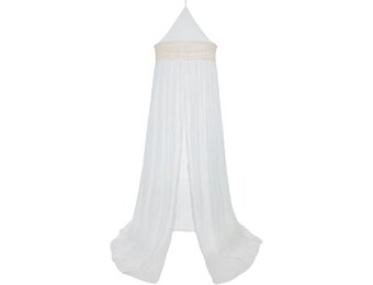 Jollein Klamboe Vintage Boho met Kant - Ivory - 245 cm