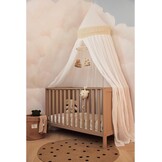 Jollein Klamboe Vintage Boho met Kant - Ivory - 245 cm
