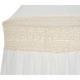 Jollein Klamboe Vintage Boho met Kant - Ivory - 245 cm