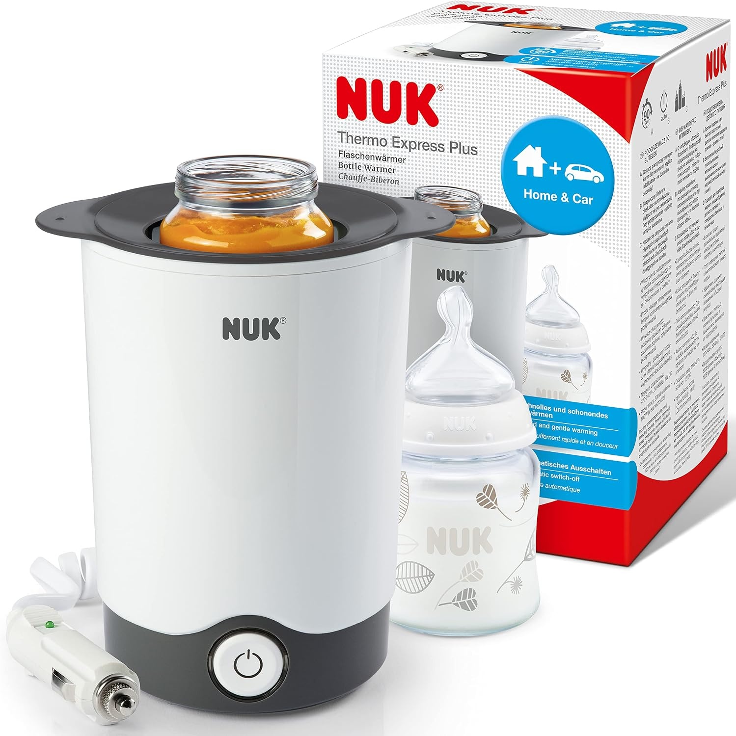 Flessenwarmer voor babyvoeding - Snel & Onderweg - Wit - 57% Korting