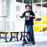 MEGAWHEELS S1 Elektrische Step - Opvouwbaar en In hoogte verstelbaar - Zwart