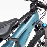 Kids Ride Shotgun Pro Zwart - Kindertransportzitje met Stuur voor Mountainbike en E-Bike