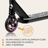 Lionelo Whizz Neo Stuntstep - 110 mm wielen - Stuntstep voor beginners en gevorderden