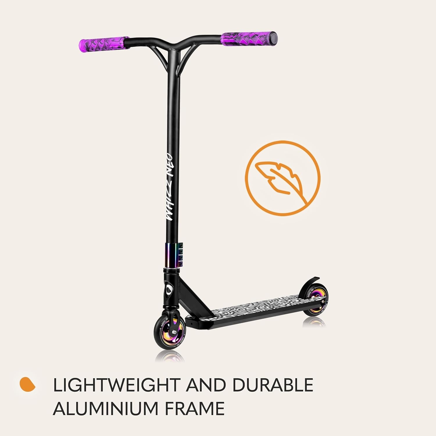 Lionelo Whizz Neo Stuntstep - 110 mm wielen - Stuntstep voor beginners en gevorderden