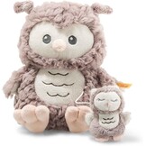 Steiff Ollie Uil Muziekdoosje - Knuffel met La Le Lu Melodie - 21 cm - Beige