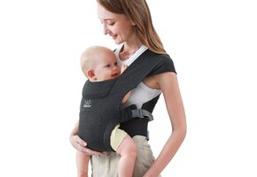 Ergonomische Babydrager Grijs (3-12 kg) | 55% Korting