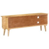 vidaXL Tv-meubel 140x30x50 cm massief mangohout