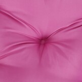 vidaXL Stoelkussens 4 st hoge rug oxford stof roze