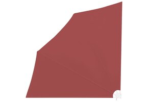 Inklapbaar Balkonscherm Terracotta 140x140 cm - 33% Korting!