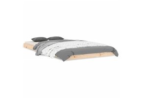 vidaXL Grenenhouten Bedframe 100x200 cm - 34% Korting