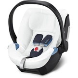 Zomerhoes Autostoel Aton 5 Wit - Ademend & Wasbaar (60% Korting!)