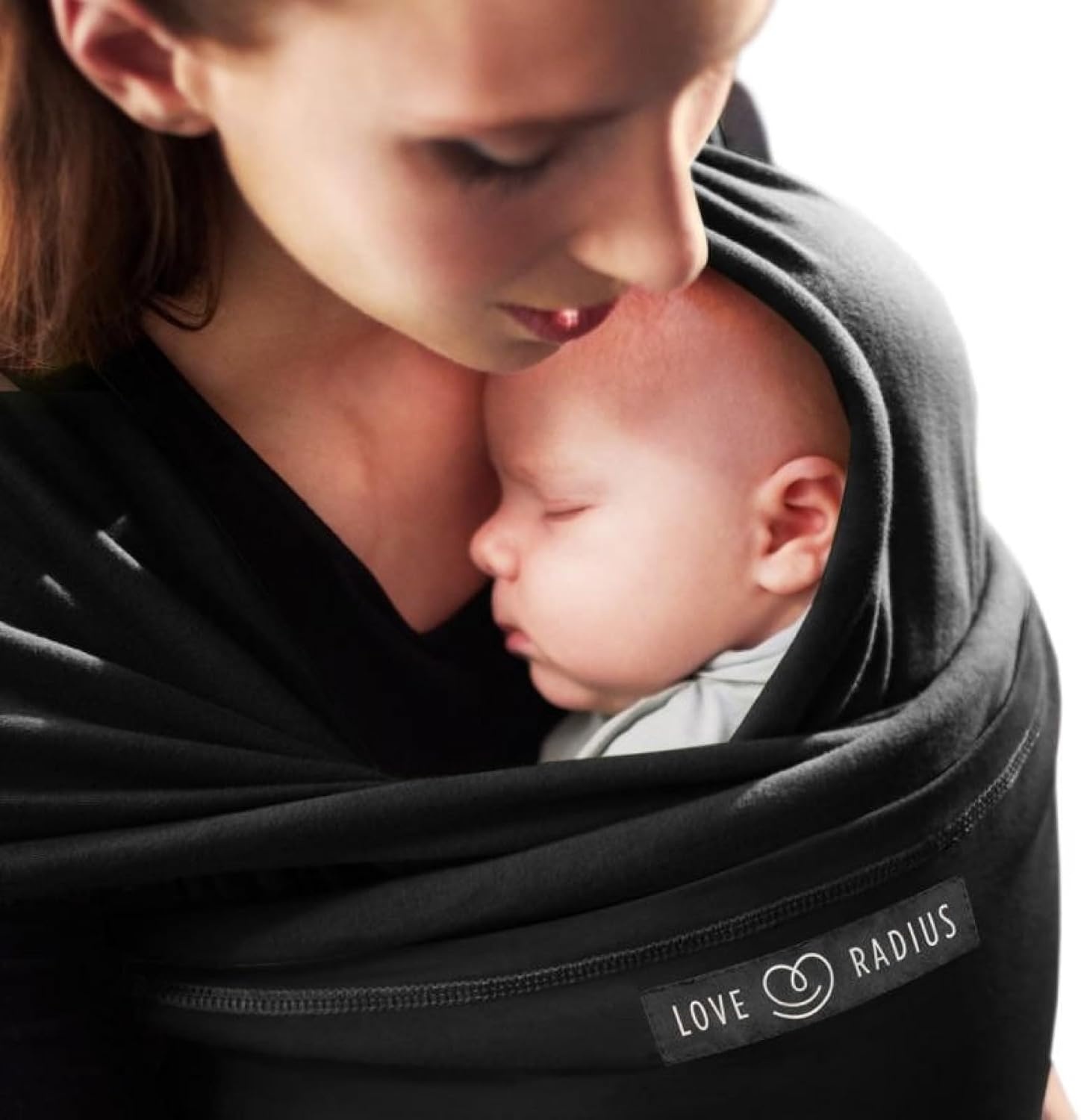 Draagdoek L'Originale Zwart 5m - Ergonomisch & Ademend (60% korting)