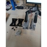 Pyle Universele Wandbeugel voor Speakers - Zwart - Set van 2 - Verstelbaar