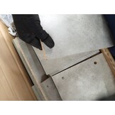 vidaXL Hangkast 80x31x60 cm bewerkt hout betongrijs