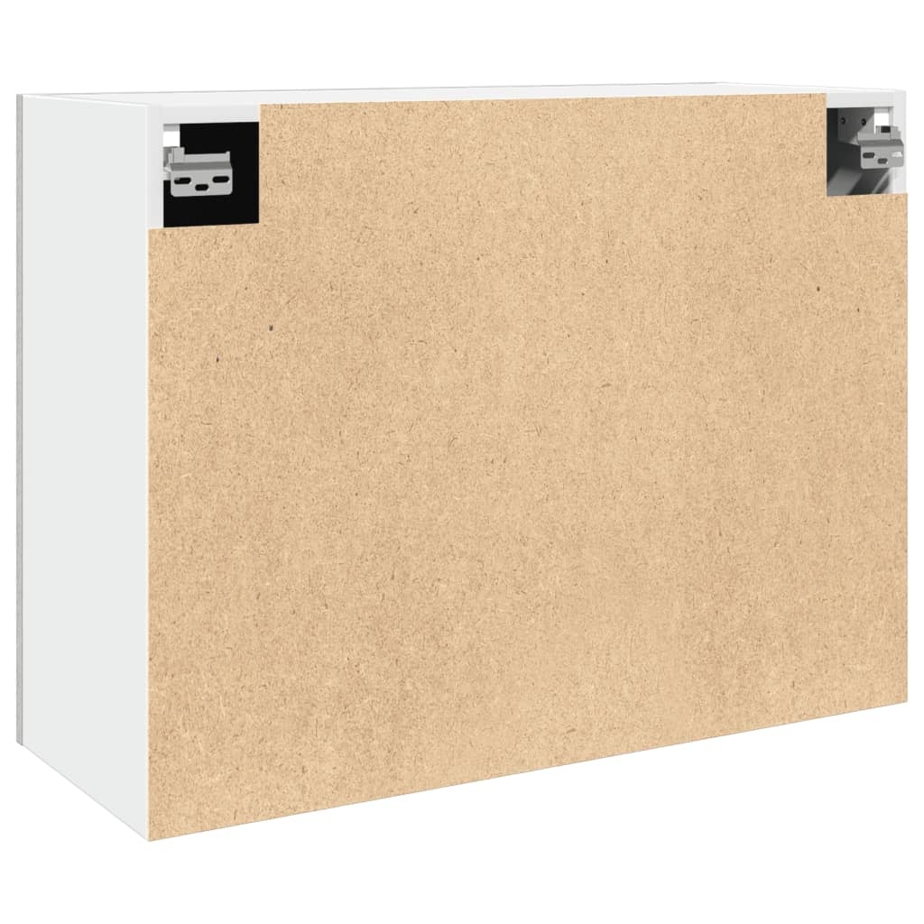 vidaXL Hangkast 80x31x60 cm bewerkt hout betongrijs