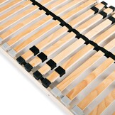 vidaXL Lattenbodem met 28 latten 7 zones 70x200 cm