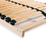 vidaXL Lattenbodem met 28 latten 7 zones 70x200 cm