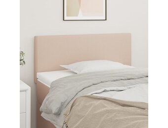 vidaXL Hoofdbord 100x5x78/88 cm kunstleer cappuccinokleurig