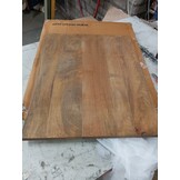 vidaXL Tafelblad met natuurlijke rand 70x60x2,5 cm massief mangohout